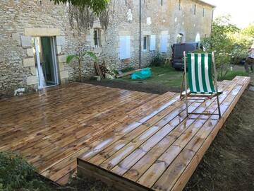 Terrasse balcon en pin - MI2A - Bordeaux