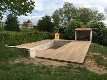 Pose de votre terrasse autour de Bordeaux